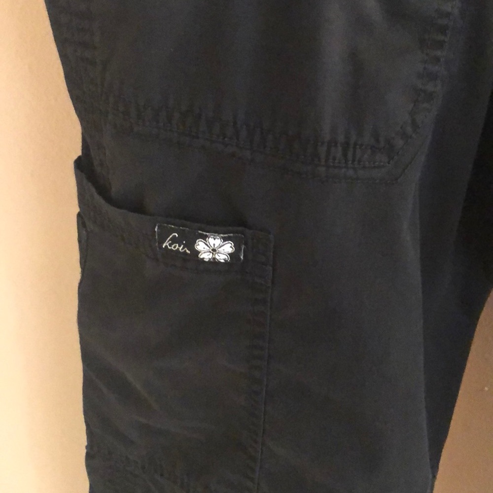 Koi scrub pants cargo style